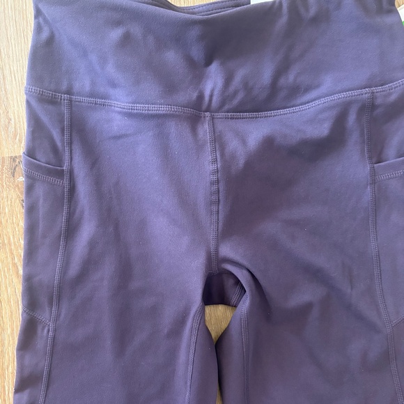 NWT Gaiam's “The OM fit” Mysterioso Purple Leggings - SIZE S - Picture 5 of 16